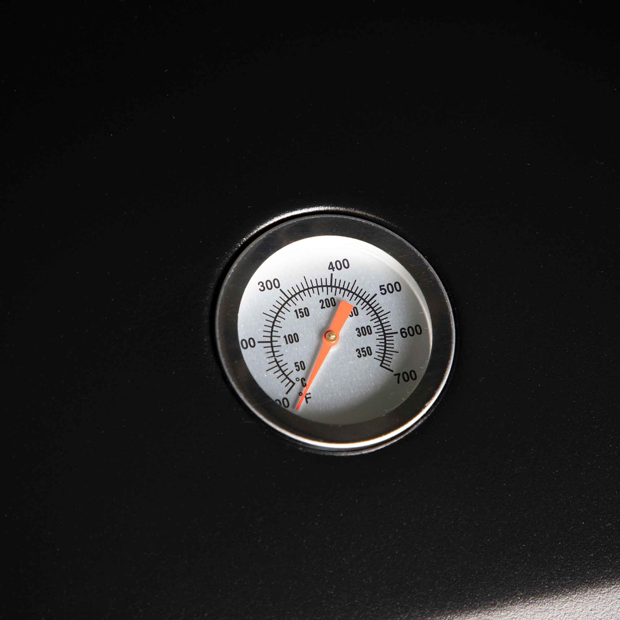 3 Burner Gas BBQ Grill with Piezo Ignition, Built-In Thermometer, Black/Stainless Steel - DG14 - Dellonda