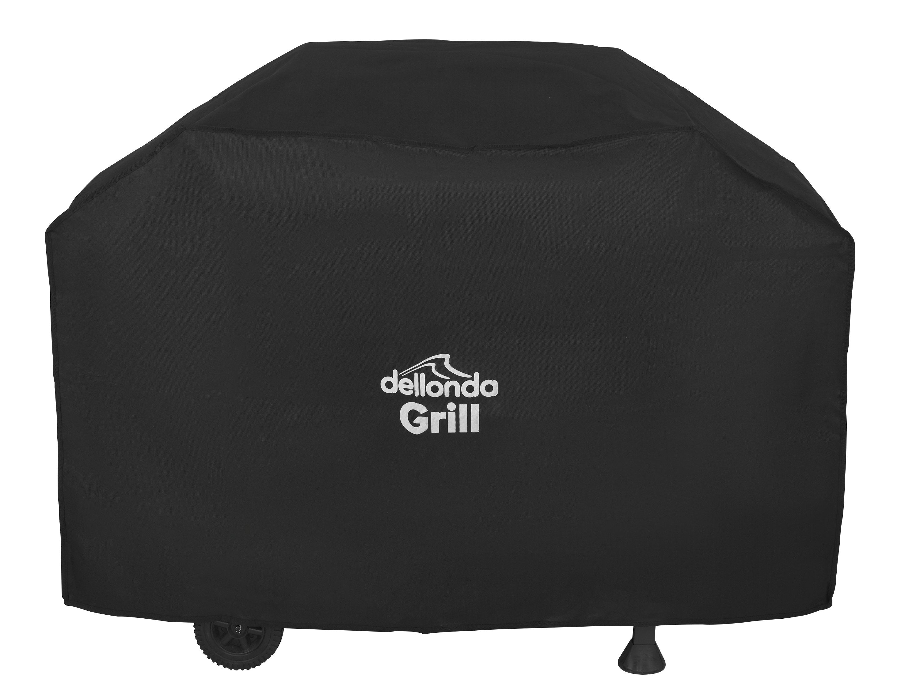 Black PVC Cover for BBQs, Waterproof for Outdoor Use, 1325 x 1130mm - DG19 - Dellonda