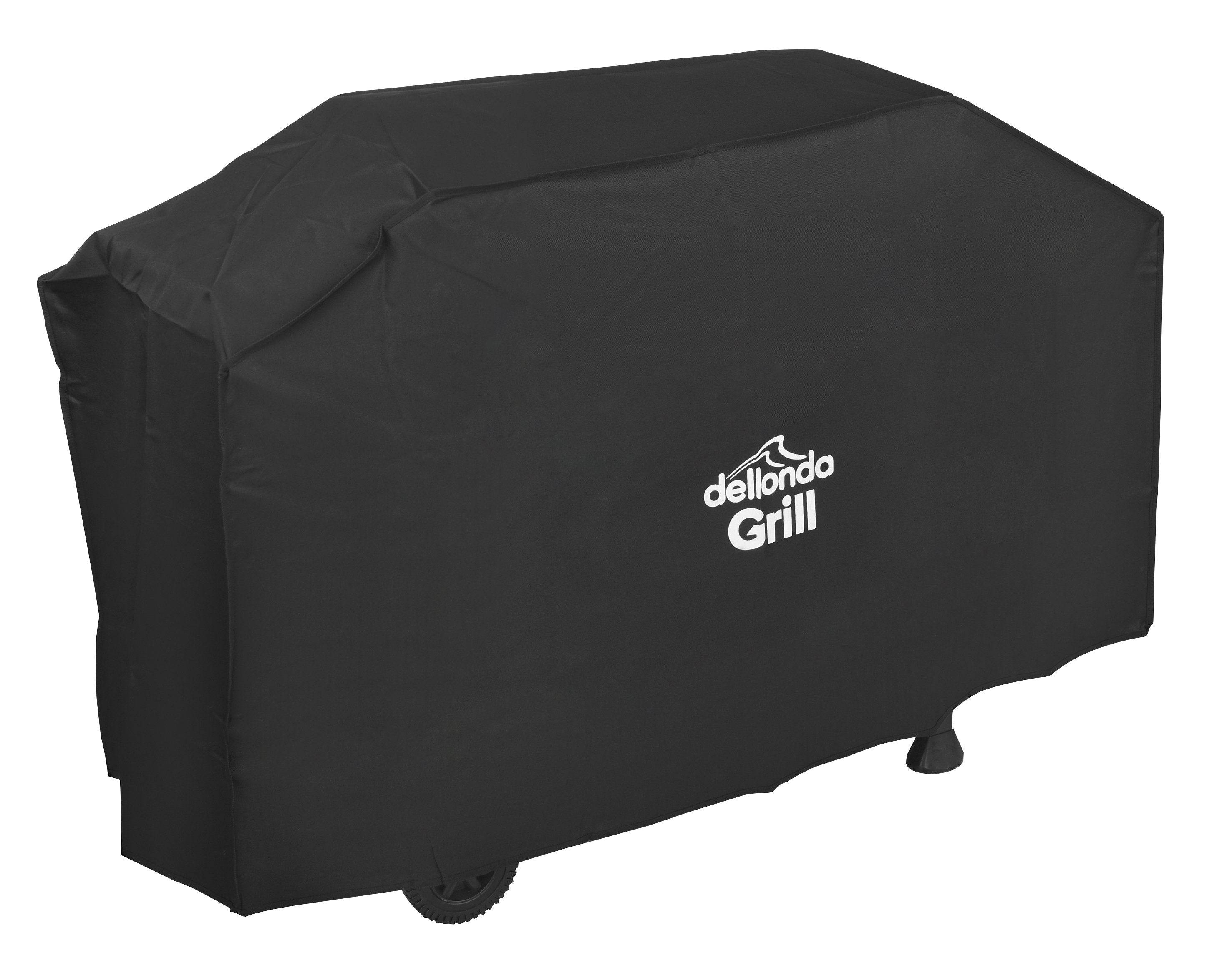 Black PVC Cover for BBQs, Waterproof for Outdoor Use, 1370 x 920mm - DG20 - Dellonda