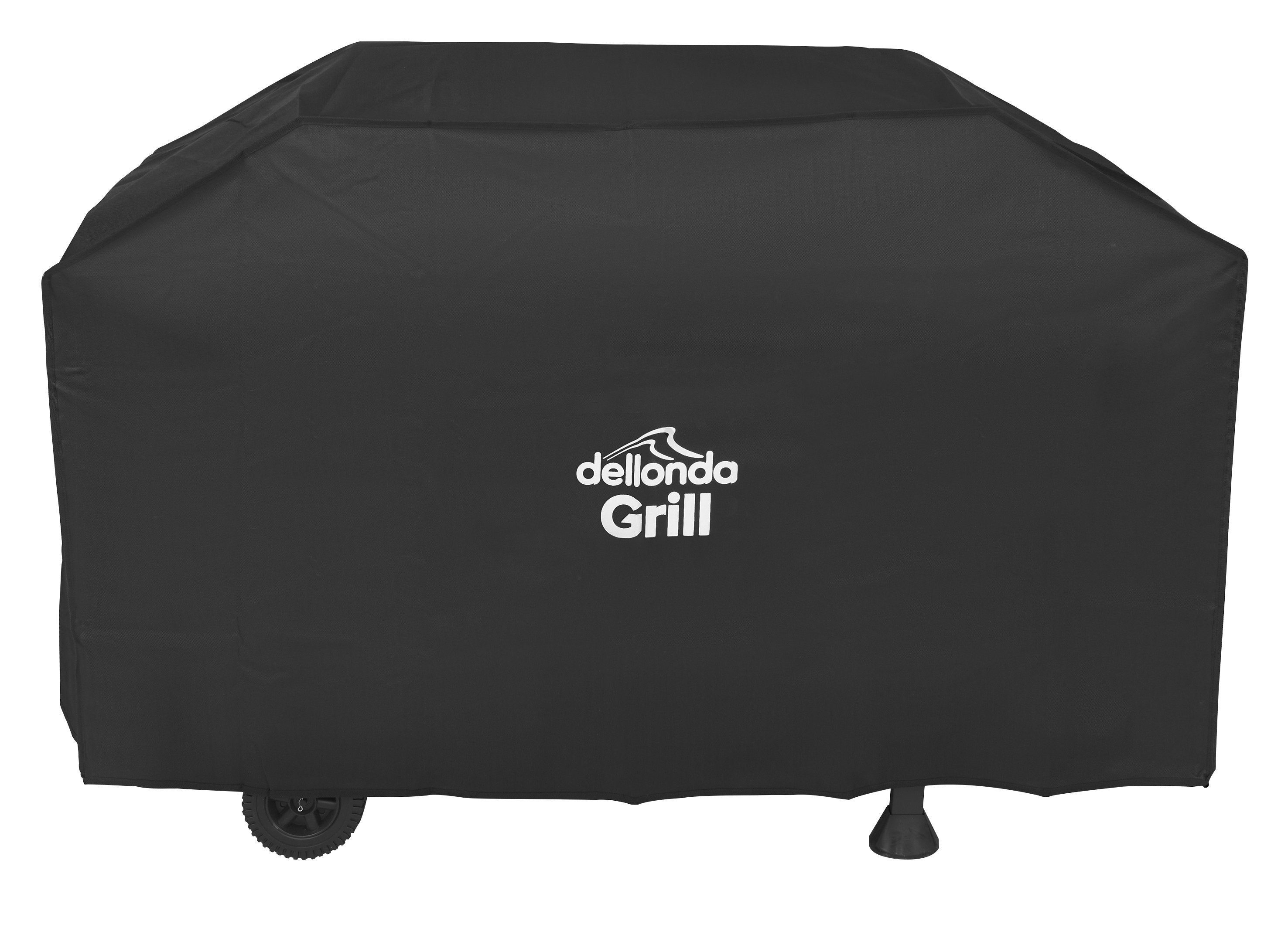 Black PVC Cover for BBQs, Waterproof for Outdoor Use, 1370 x 920mm - DG20 - Dellonda