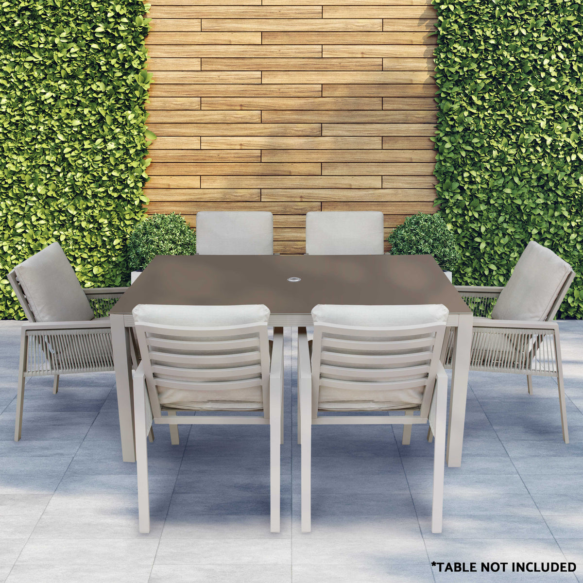 Patio and top chair set