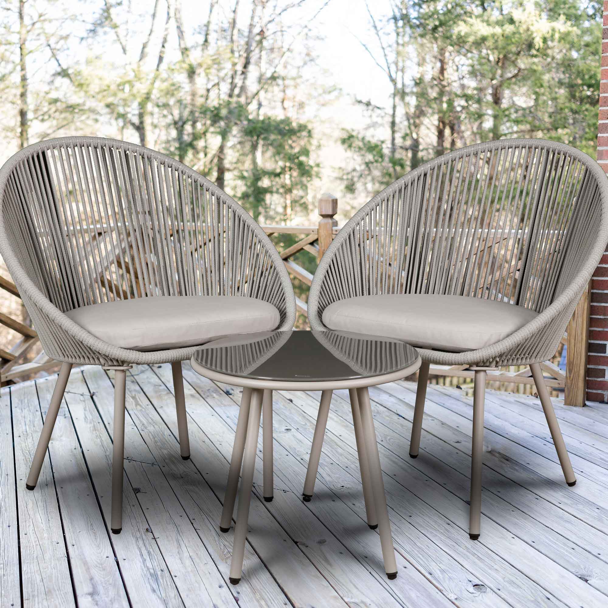 3 piece patio bistro set sales