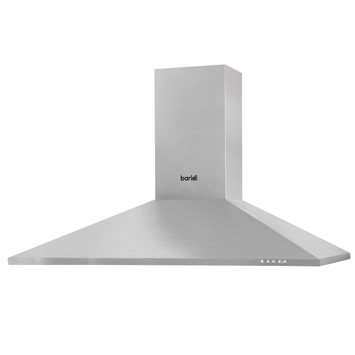 Baridi 90cm Chimney Style Cooker Hood with Carbon Filters