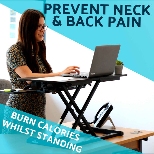 Kamen height adjustable cheap standing desk converter