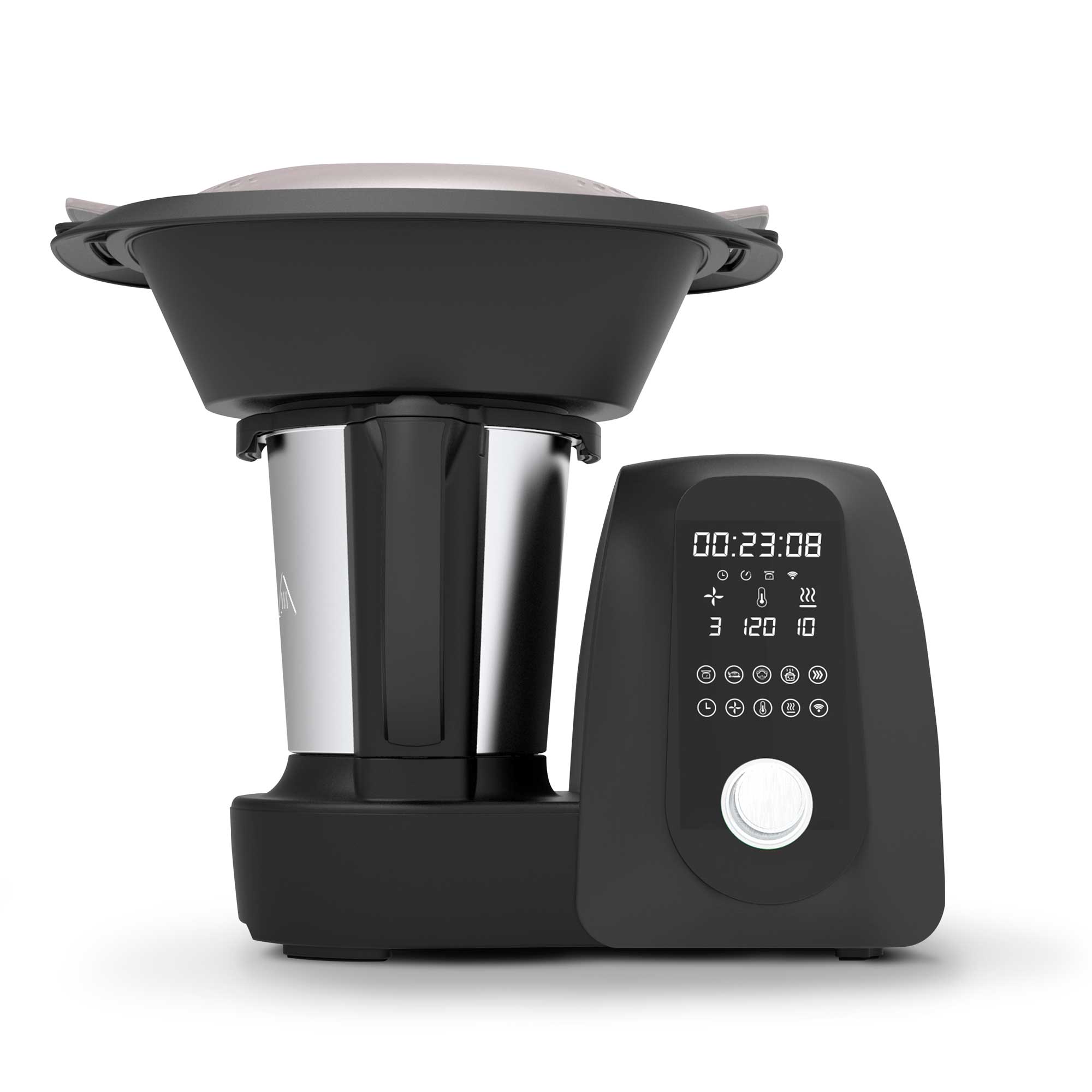 Baridi All-in-One Smart Thermo-Cooker, 18 Preset Functions, App Guided Recipes, Black – DH163