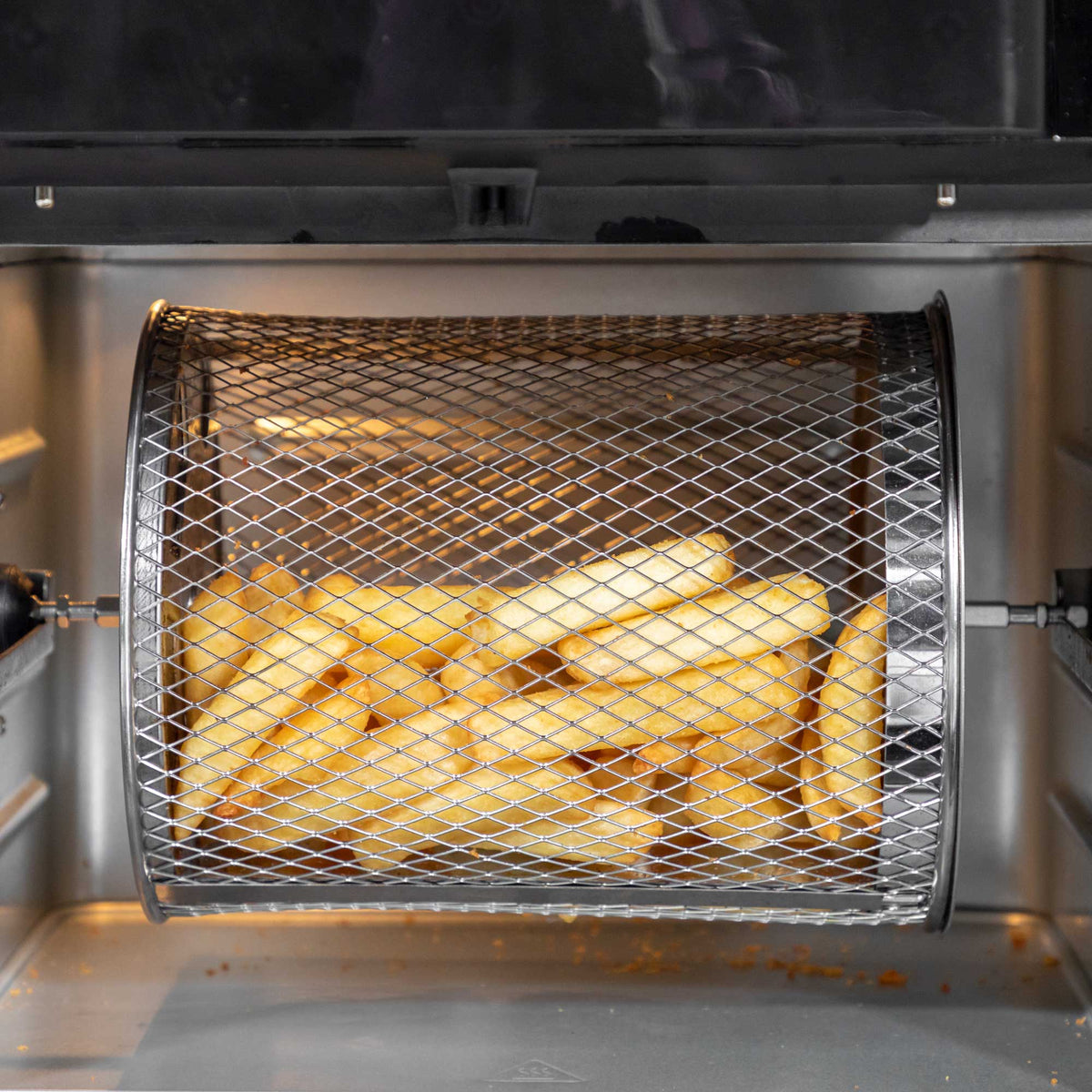 Air fryer rotating basket shop