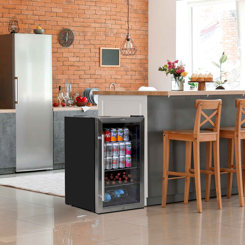 Dellonda Baridi 28 Bottle Wine Cooler - Elegant Storage Solution