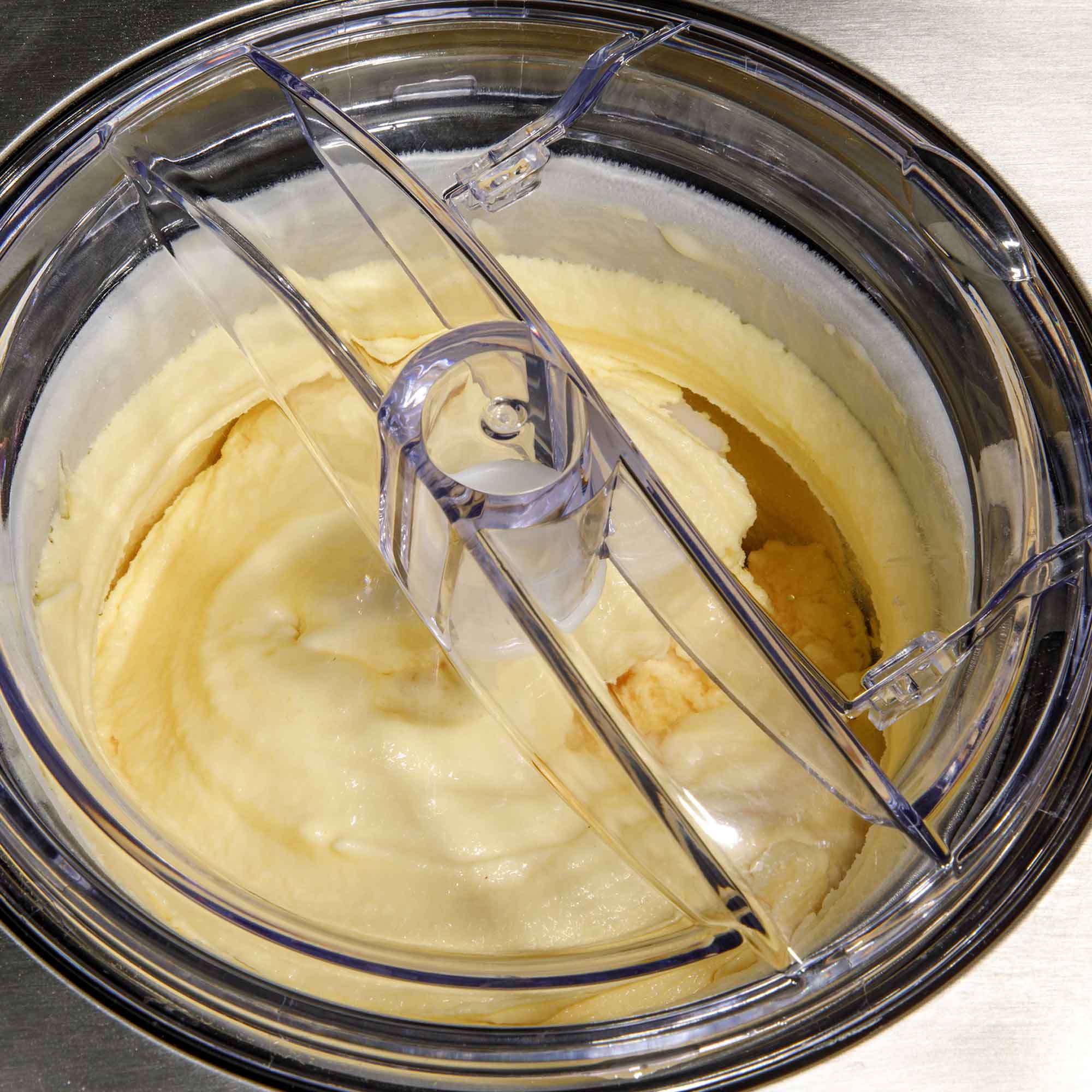 Baridi 1.2L Ice Cream Machine with Fast Freeze Compressor Cooling DH