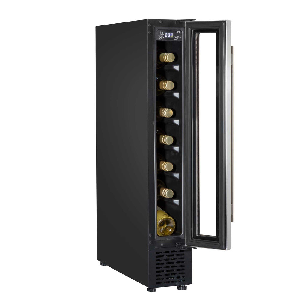 Baridi Baridi 7 Bottle Extra-Slim Wine Undercounter Fridge with Digital Touch