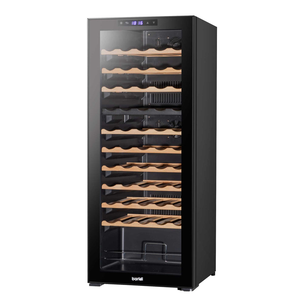 Baridi Baridi 55 Bottle Dual Zone Wine Fridge with Digital Touch Screen Contr