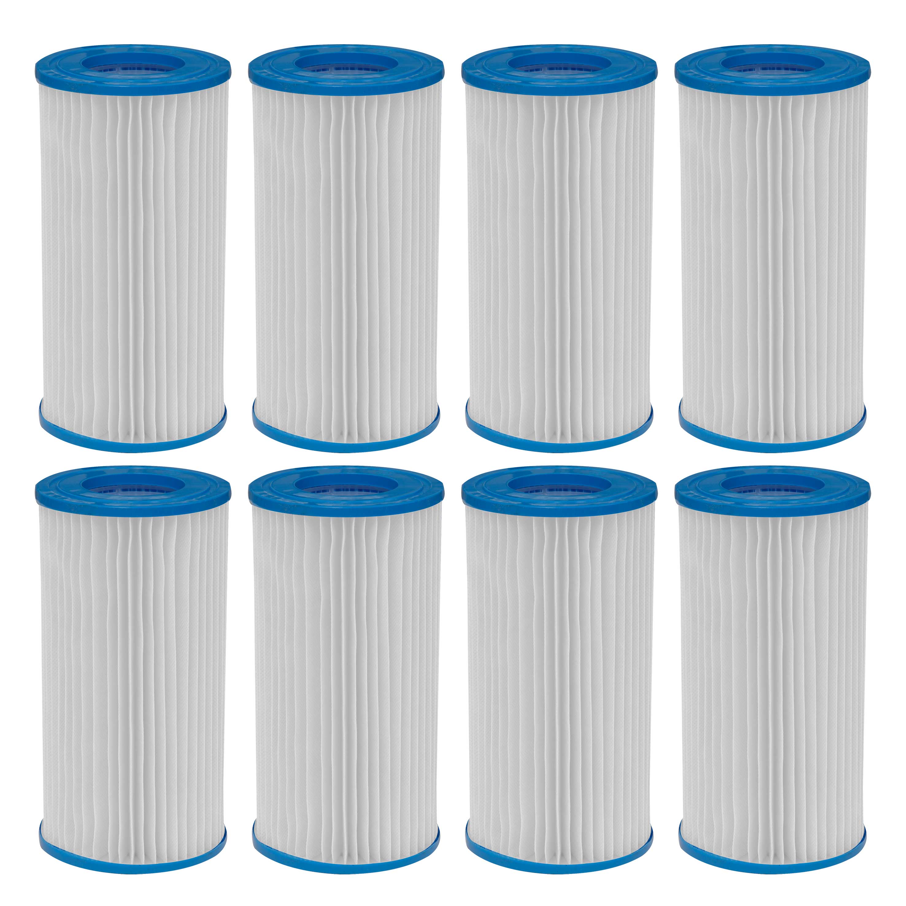 Swimming Pool Filter Cartridge, use for DL22, Pack of 8 - DL119 - Dellonda