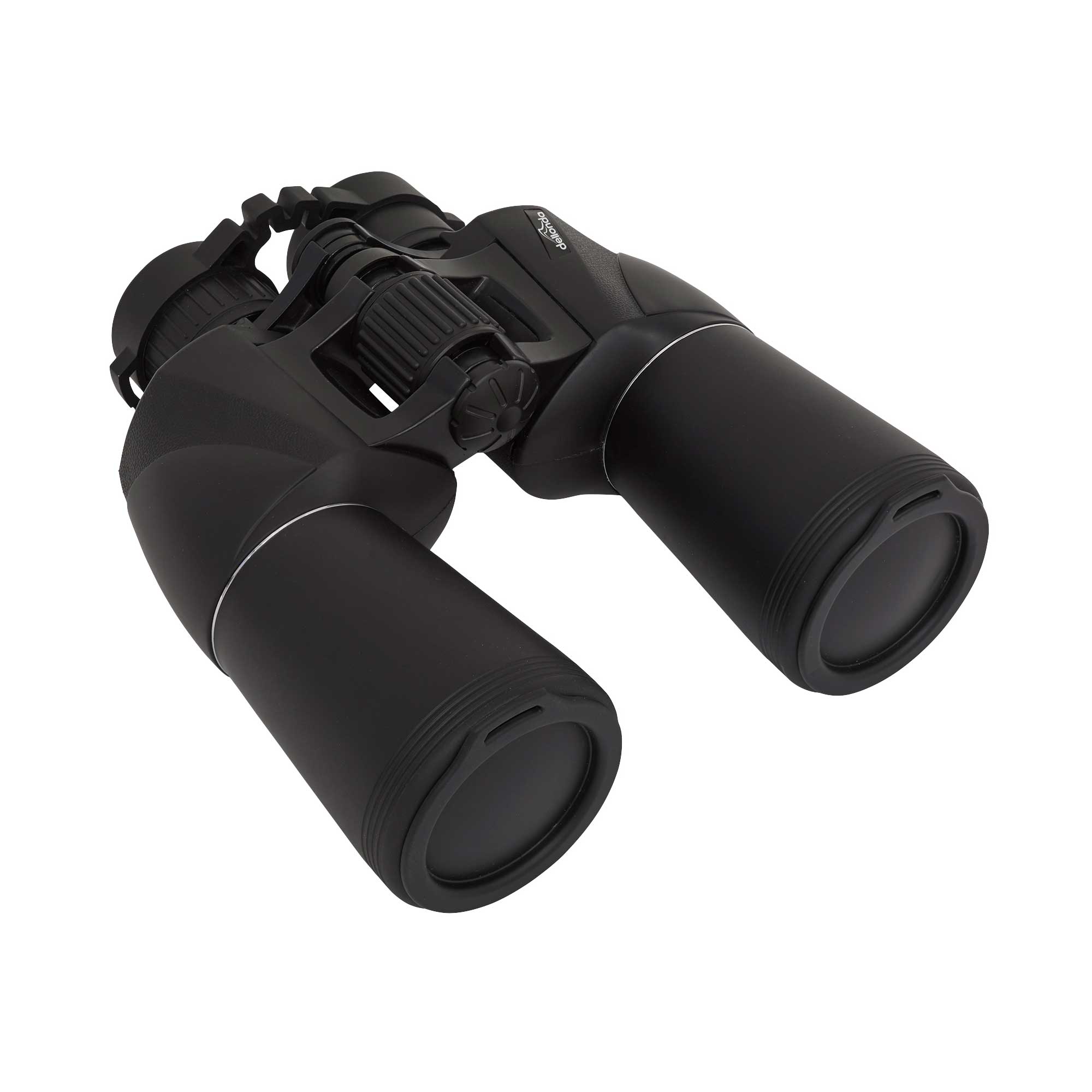 10x50mm Porro Prism BAK4 Binoculars with Case and Lens Caps - DL2 - Dellonda
