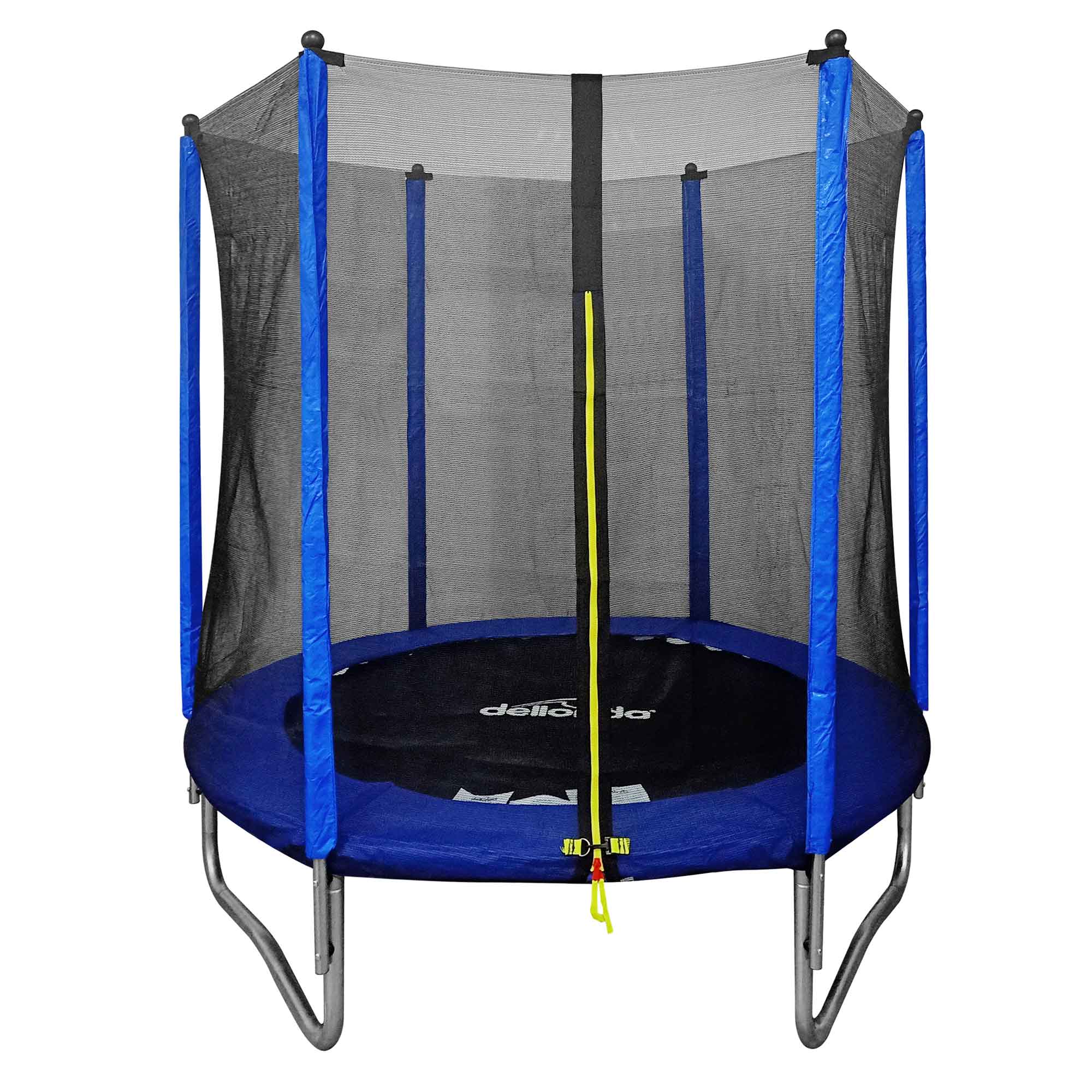 6ft Heavy Duty Outdoor Trampoline for Kids with Safety Enclosure Net - DL66 - Dellonda