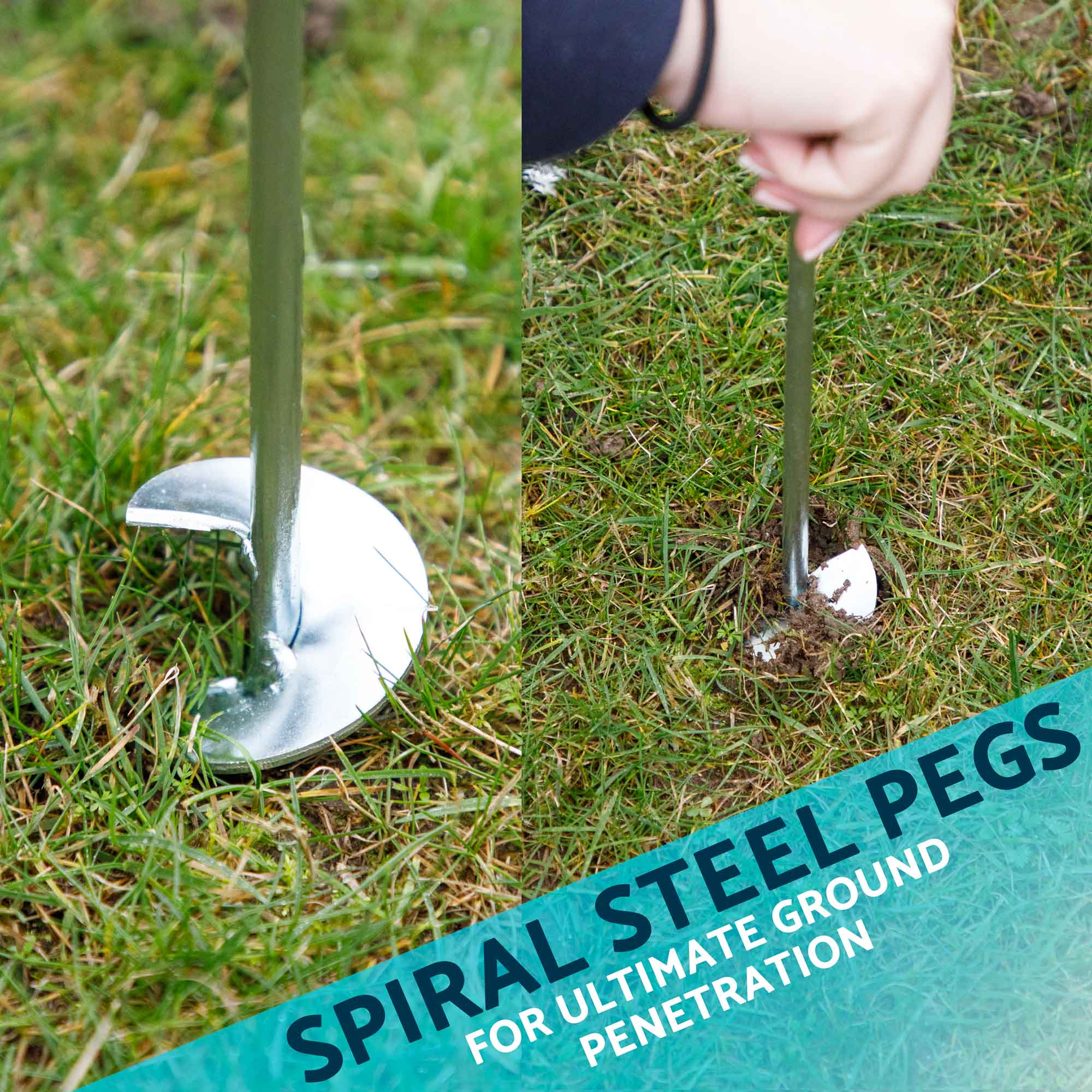 Trampoline Anchor Kit 4pc Dellonda