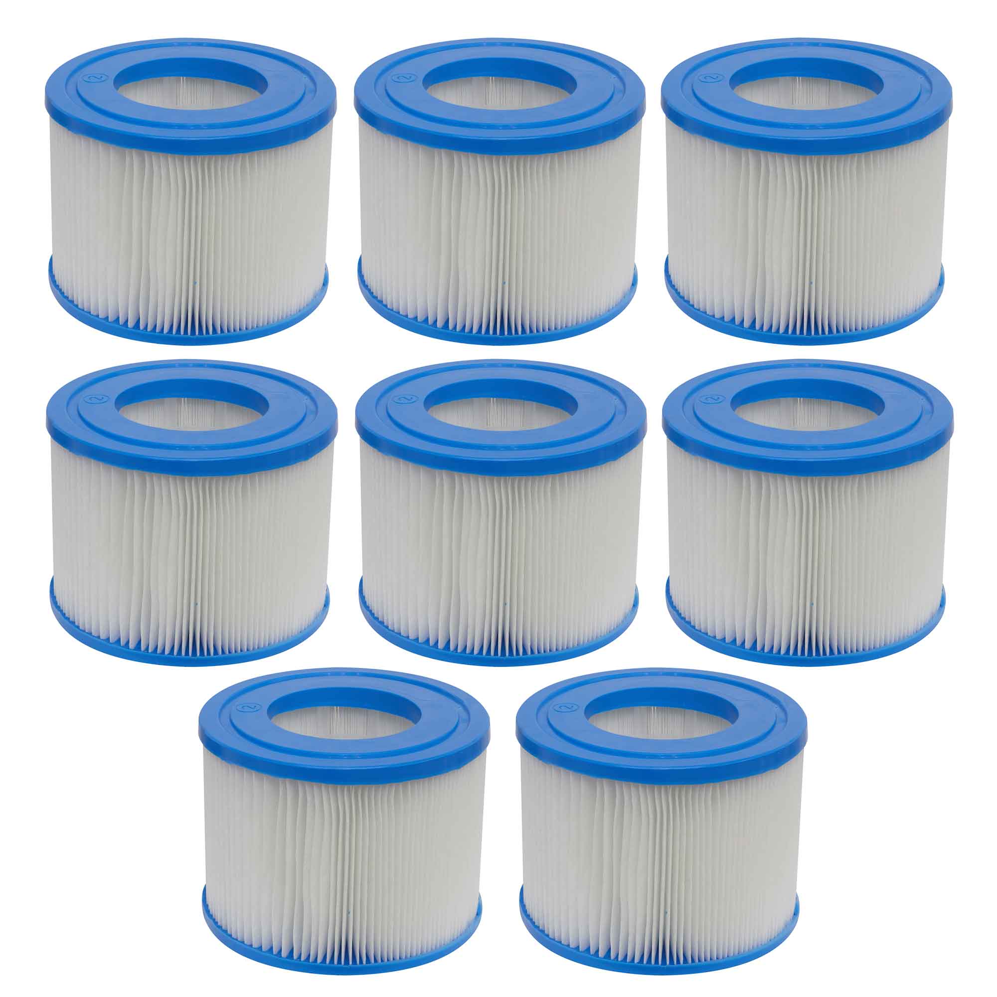 Hot Tub/Spa Filter Cartridge Pack of 8 - DL81 - Dellonda