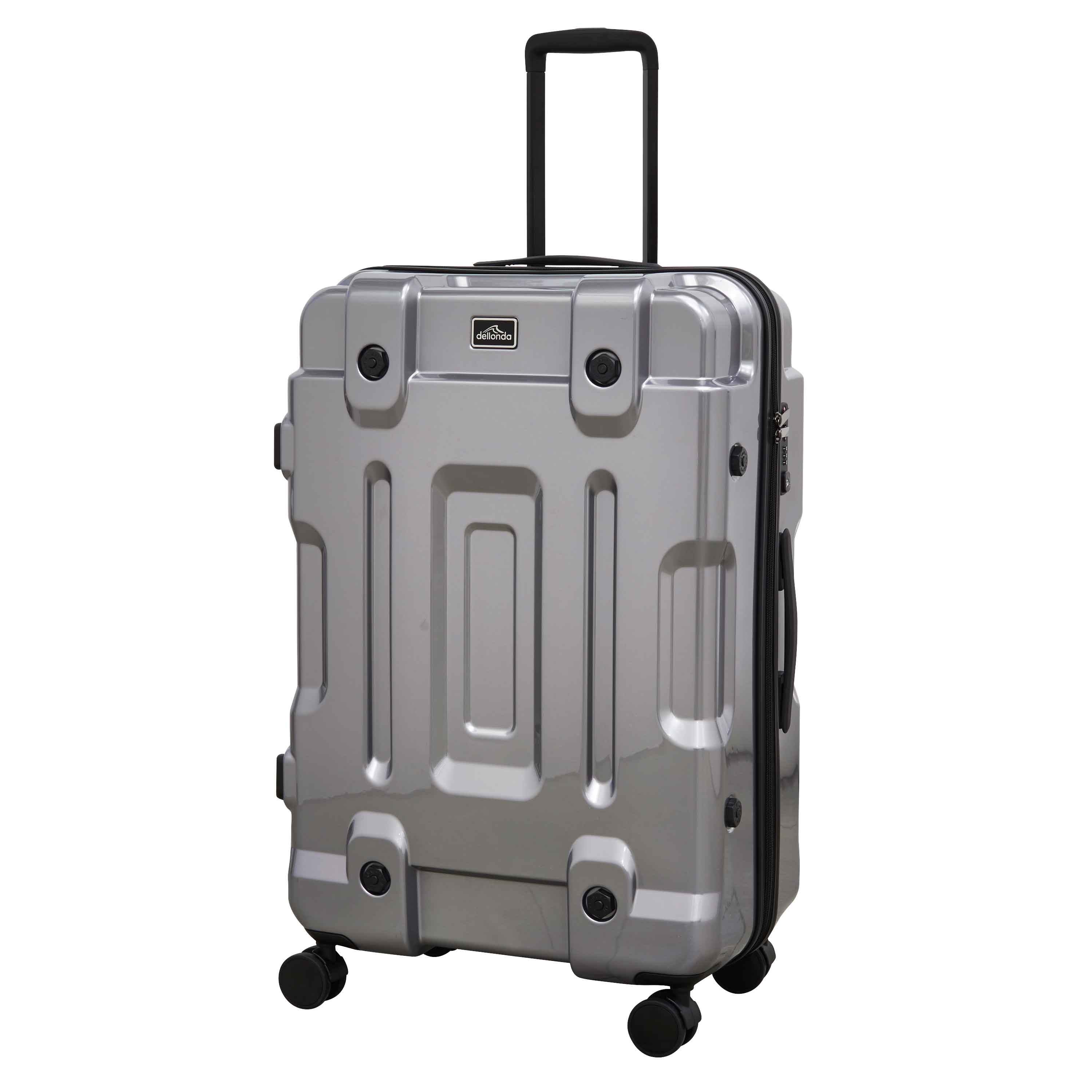 DL9 - 3 Piece Lightweight Luggage Suitcase Set with ABS+PC Shell